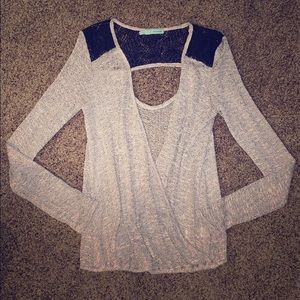 Maurices Wrap Front Top